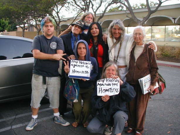 A group of Venice homeless advocates met with Councilman Bill Rosendahl on Thursday, December 9, 2010 to discuss abuse of homeless by LAPD